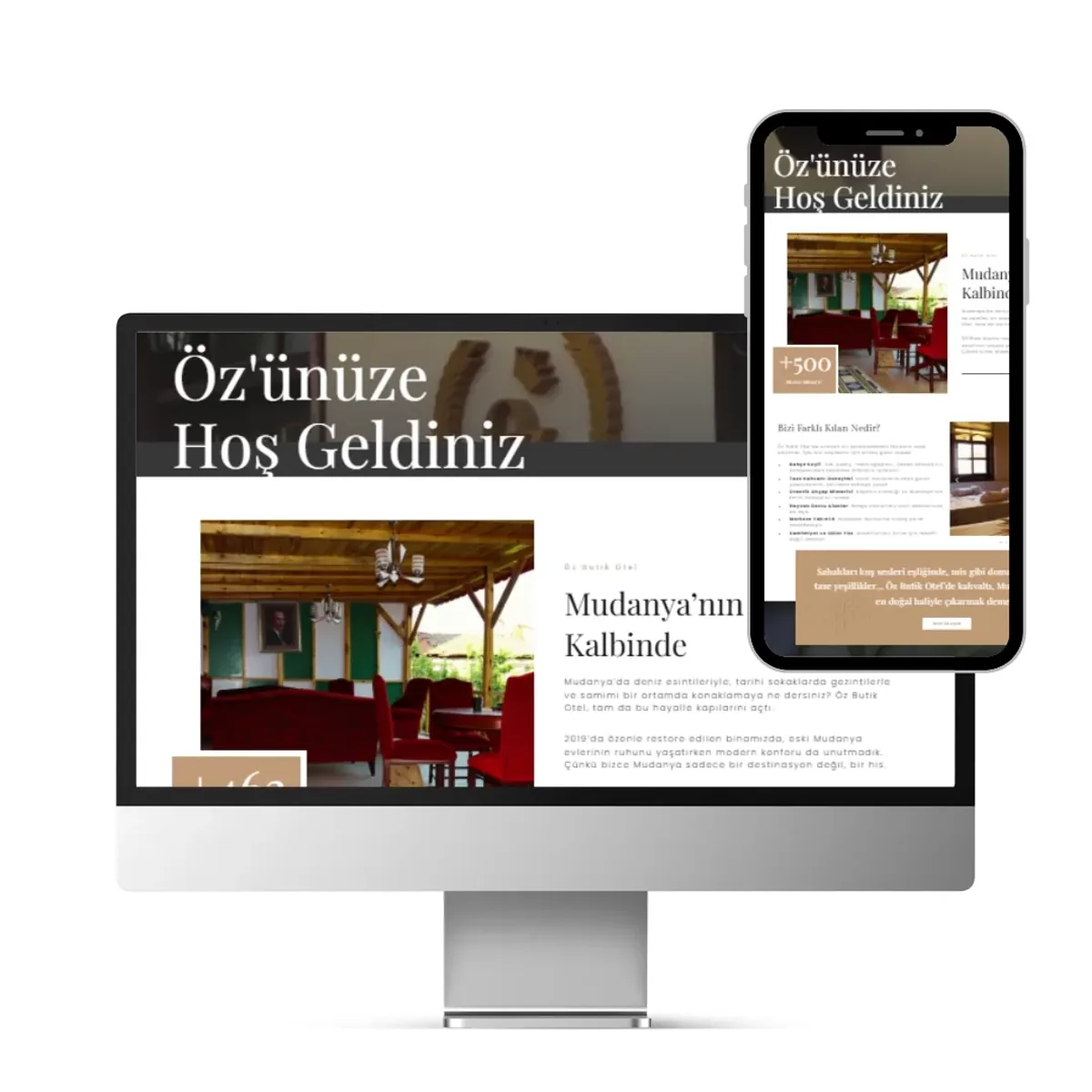 Öz Butik Otel case study by our digital agency